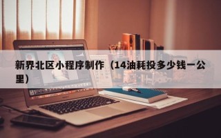 扶余新界北区小程序制作（14油耗投多少钱一公里）